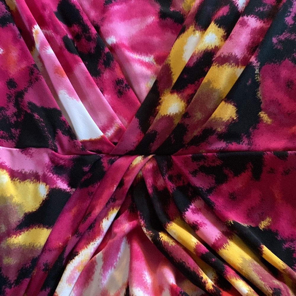 Liz Claiborne multi print dress, XL, nwt - Picture 8 of 8